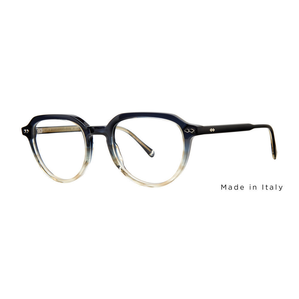 Valdo Tommaso Eyeglasses Navy-Horn 51mm